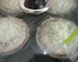 Foto langkah ke 3 dari resep Apem Tape Ketan Hitam dg topping Keju parut.