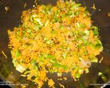 A picture of step 2 of Mixed veg aloo parantha.
