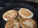 Mini tartas de hamburguesa