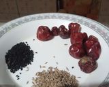 A picture of step 4 of Masala bengan with zeera Rice.