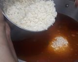 A picture of step 5 of Chicken Biryani.