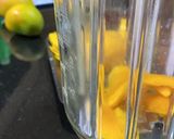 A picture of step 1 of Mango Shake.
