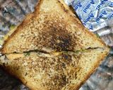 A picture of step 3 of Cheese sandwich.