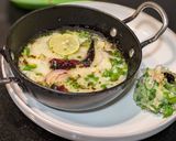 A picture of step 7 of Pakhala Bhata (Fermented rice dish).