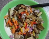 Foto langkah ke 3 dari resep Rice bowl terong sambal matah.
