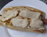 Foto del paso 10 de la receta: Perritos🧀calientes🍍a mi estilo🥯🌭