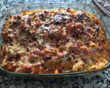 Foto del paso 3 de la receta: Macarrones con salchichas gratinado