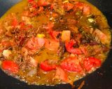 A picture of step 3 of Dhaba style chane ki daal.
