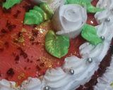 A picture of step 2 of Red velvet cake.