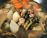 A picture of step 3 of Mixed Vegetable Stew Recipe Thai Style • Tom Jap Chai • ThaiChef Food.