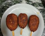 A picture of step 5 of Soya kabab.