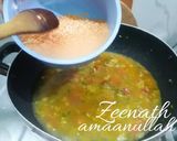 A picture of step 8 of Hyderabadi Khadi Daal.