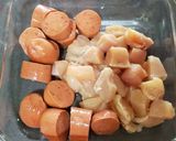 Foto del paso 1 de la receta: Cocimiento o "discada" en wok