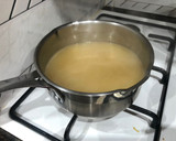 Foto del paso 9 de la receta: Sopa de cocido y timbal de filete de cerdo con cebolla caramelizada y pimientos asados