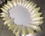 Une image de l'étape 8 de Salade tricolore aux œufs.