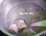 Hình bước làm 1 của món Canh trái vả hầm sườn non