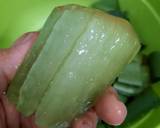 Es Lidah buaya/ aloe vera tidak pahit langkah memasak 1 foto