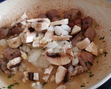 Foto del paso 5 de la receta: Arroz caldoso con Cordero, Judías Verdes y Champiñones