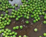 Zöldborsó burgur recept fázis 1 fotója