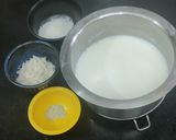 A picture of step 1 of Chawal Ki Kheer/ Rice Pudding ✨.