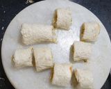 A picture of step 4 of Ribbon Roll Up Sandwich.