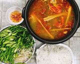Hình bước làm 7 của món Lẩu thái cua