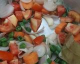 A picture of step 4 of Red lentil soup.