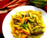 Foto langkah ke 4 dari resep Gulai Labu Siam Ikan.