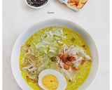 Foto langkah ke 5 dari resep Soto Ayam Kuah Santan.