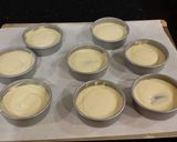 A picture of step 11 of Vanilla Butter Cakes filled and Frosted with Whipped White Chocolate Rasberry Ganache.