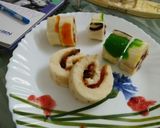 A picture of step 1 of Tricolor Delight.