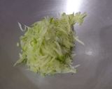 A picture of step 3 of Raw Mango jam.