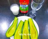Hình bước làm 1 của món Bơ dằm sữa chua