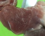 รูปขั้นตอนการทำที่ 1 ของ หมูแดดเดียว
