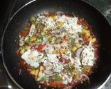 A picture of step 5 of Suji pizza .