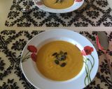 A picture of step 6 of Butternut squash soup (tekvicová polievka).