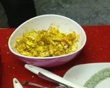 A picture of step 5 of Italian lasagna cannelloni filled with Indian paner tikka.