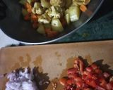 A picture of step 1 of Gobi Aloo Ki Sabji.