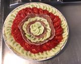 Une image de l'étape 5 de Salade de tomates et concombre au lonzo,cornichons et petits oignons.