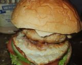 Foto langkah ke 7 dari resep Chicken Burger ala homemade.