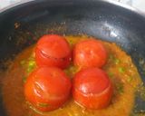 स्टफ्ड टोमेटो विद क्रंची वालनट (stuffed tomato with crunchy walnut recipe in Hindi) रेसिपी चरण 13 फोटो