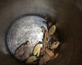 A picture of step 2 of Nepalese-style chai tea.