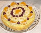 Cukormentes gyümölcstorta recept fázis 9 fotója