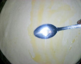 A picture of step 3 of Soft chapati served with beans.