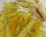 Foto del paso 5 de la receta: Gallineta a la naranja con patatas en microondas (12 minutos)