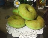 Foto langkah ke 6 dari resep Donat pandan Manual Simple.