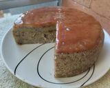 Foto del paso 7 de la receta: Budín🥧 de pan sin huevo, sin lácteos y sin horno🍮🍯🥐