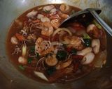 Foto langkah ke 8 dari resep Cumi & Udang Mentega Saus Tiram.