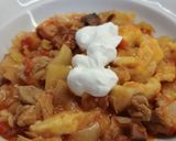 Lecsós káposzta nokedlivel recept fázis 6 fotója