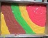 Foto langkah ke 4 dari resep Rainbow Cake.